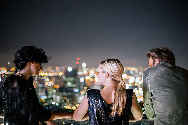 Amazing view over the city - Good friends by Jovo Jovanovic
