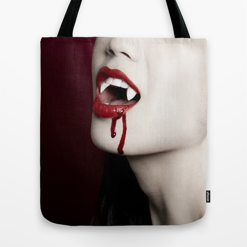 Vampire tote bag