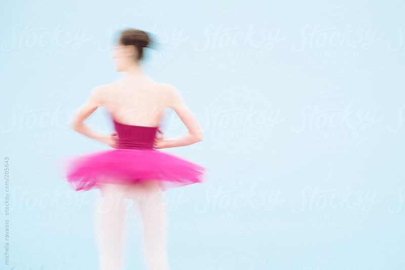 Ballet dancer by Michela Ravasio
